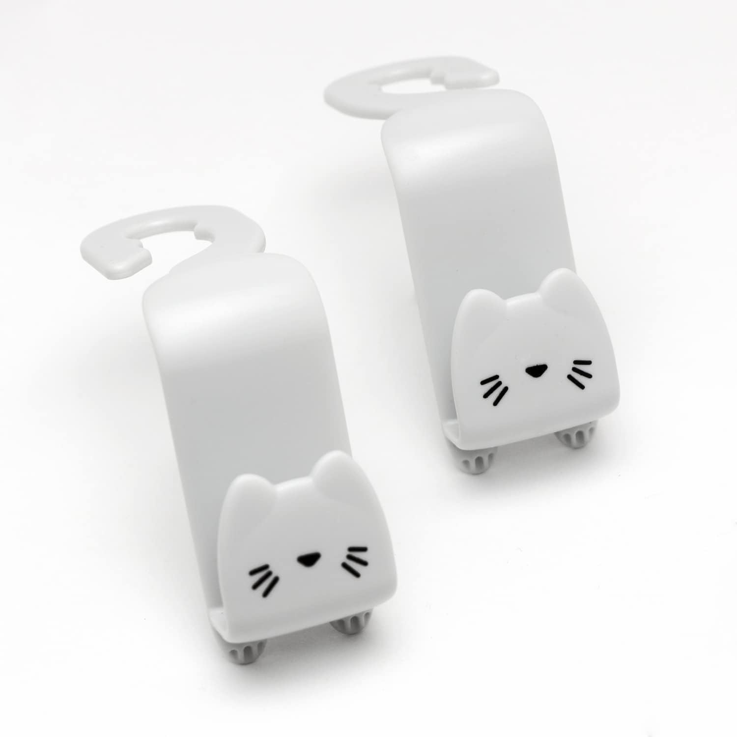 Cute Cat Hooks Cartoon Hanger Vehicle Storage Organizer for Purses and Bags - Universal Car Back Seat Headrest Hook 2pcs
Cute Cat Hooks Cartoon Hanger Vehicle Storage Organizer for Purses and Bags - Universal Car Back Seat Headrest Hook 2pcs