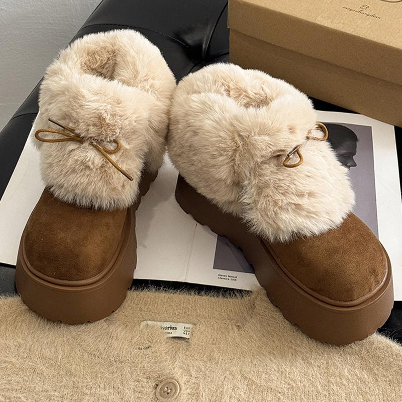 2026 New Flats Platform Women s Ankle Boots Fur Warm Cotton Shoes Fashion Short Plush Snow Boots Cozy Designer Suede Mujer Botas 35
2026 New Flats Platform Women s Ankle Boots Fur Warm Cotton Shoes Fashion Short Plush Snow Boots Cozy Designer Suede Mujer Botas 35