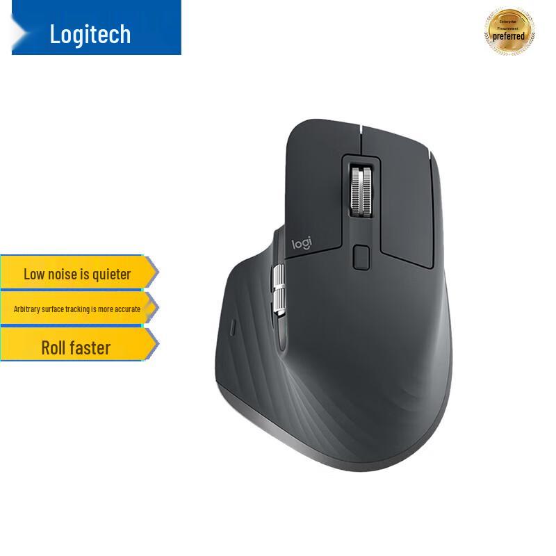 Logitech MX Master 3S Ergonomic Wireless Mouse
Logitech MX Master 3S Ergonomic Wireless Mouse