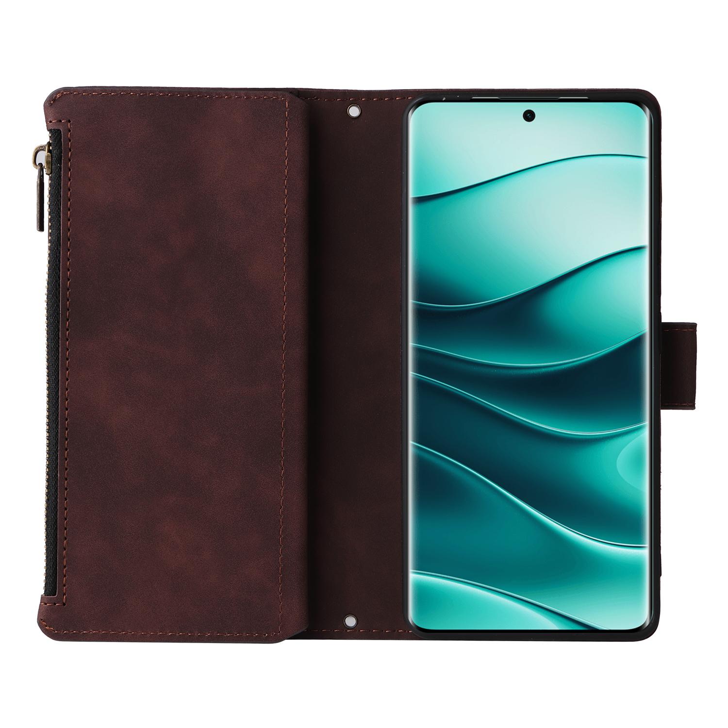 For Xiaomi Redmi Note 14 Pro 4G Case Zipper Wallet Multiple Card Slots Leather Phone Cover Coffee
For Xiaomi Redmi Note 14 Pro 4G Case Zipper Wallet Multiple Card Slots Leather Phone Cover Coffee