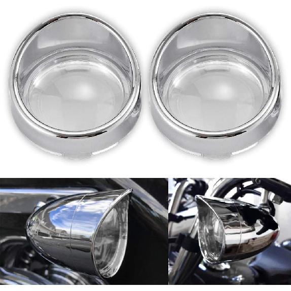 Motorcycle turn signal light Covers For any models like DYNA softail Sportster V-Rod (Smoke Lens) NO.2-Clear
Motorcycle turn signal light Covers For any models like DYNA softail Sportster V-Rod (Smoke Lens) NO.2-Clear
