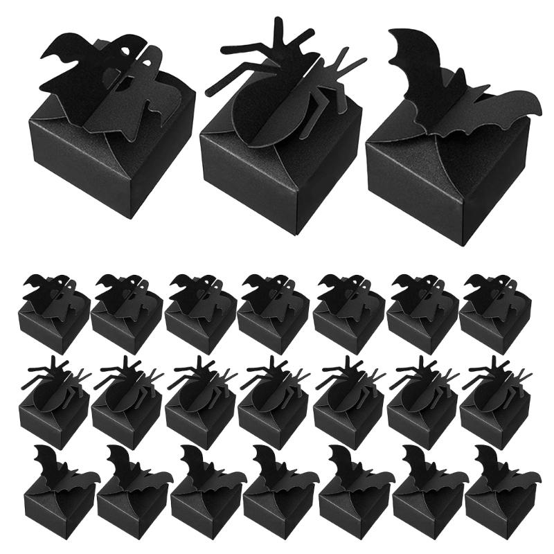 Scary 3D Halloween Treat Box Practical 3D Black Card Halloween Candy Organizers Box for Festival Celebration 1
Scary 3D Halloween Treat Box Practical 3D Black Card Halloween Candy Organizers Box for Festival Celebration 1
