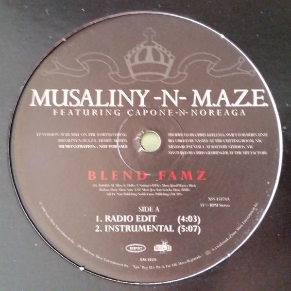12-дюймовая пластинка MUSALINY-N-MAZE, CAPONE -N- NOREAGA - Blend Famz EAS15171 Epic 2000 Не из Японии Рэп и хип-хоп/R&B Б/У
12-дюймовая пластинка MUSALINY-N-MAZE, CAPONE -N- NOREAGA - Blend Famz EAS15171 Epic 2000 Не из Японии Рэп и хип-хоп/R&B Б/У