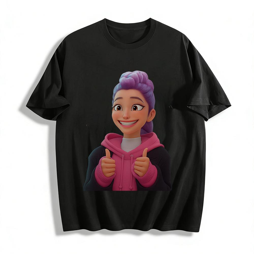 Purple Hair Girl Print Hoodie Unisex Casual Street Style Loose Fit Pullover Sweatshirt Trendy Graphic Top Pure cotton T-shirt XXS
Purple Hair Girl Print Hoodie Unisex Casual Street Style Loose Fit Pullover Sweatshirt Trendy Graphic Top Pure cotton T-shirt XXS