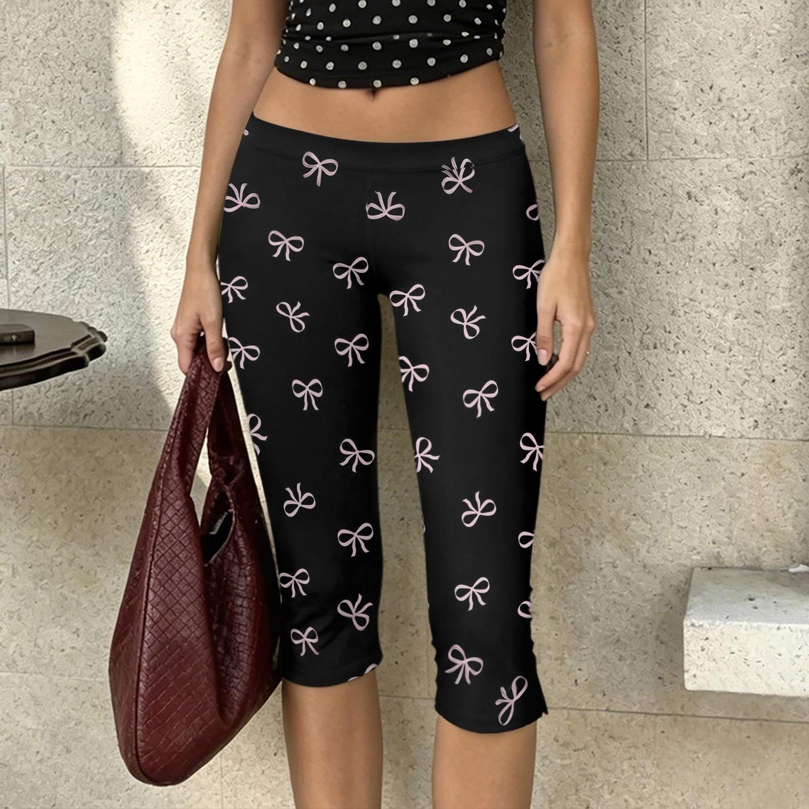Women s Milk Fiber Polka Dot Printed Casual Capri Pants Stretchy High Waist Soft Fabric Comfortable Fit M чёрный
Women s Milk Fiber Polka Dot Printed Casual Capri Pants Stretchy High Waist Soft Fabric Comfortable Fit M чёрный