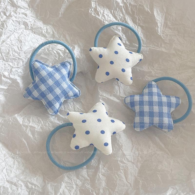 Women s Blue Polka Dot Star Scrunchie - High Elasticity Durable Hair Tie for Ponytails and Braids
Women s Blue Polka Dot Star Scrunchie - High Elasticity Durable Hair Tie for Ponytails and Braids