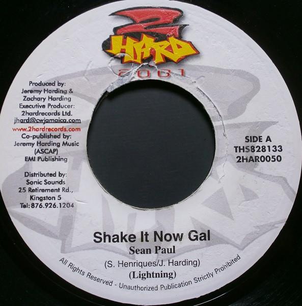 7inch Record SEAN PAUL - Shake It Now Gal 2HAR0050 2 Hard 2001 2001 Jamaica Reggae, Ska & Dub Used
7inch Record SEAN PAUL - Shake It Now Gal 2HAR0050 2 Hard 2001 2001 Jamaica Reggae, Ska & Dub Used