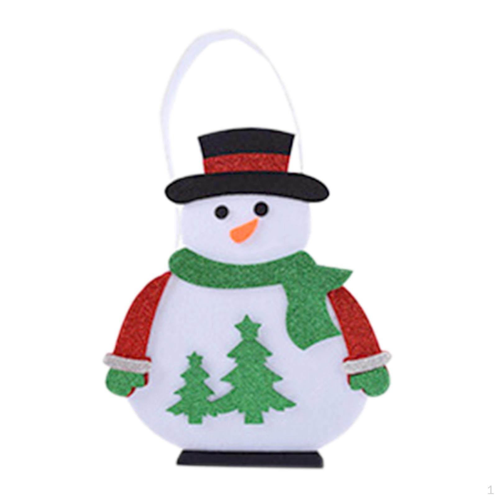 Snowman Christmas Gift Bag Goody Stocking Stuffer Cute Reusable Decorative Xmas Decor Portable
Snowman Christmas Gift Bag Goody Stocking Stuffer Cute Reusable Decorative Xmas Decor Portable
