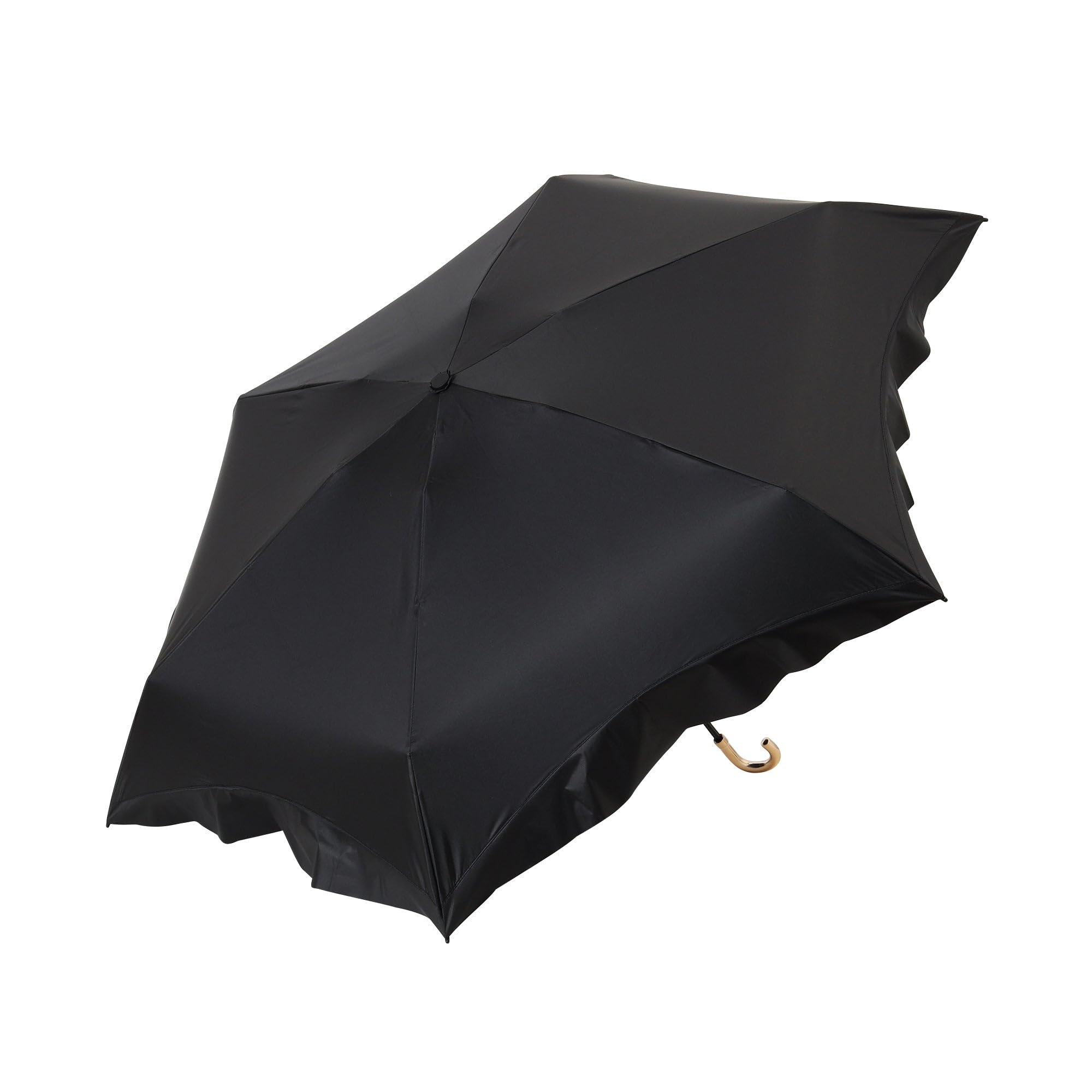 Francfranc Compact Frill Folding Black and Rain Umbrella, 50cm, (Sun Umbrella) чорний
Francfranc Compact Frill Folding Black and Rain Umbrella, 50cm, (Sun Umbrella) чорний