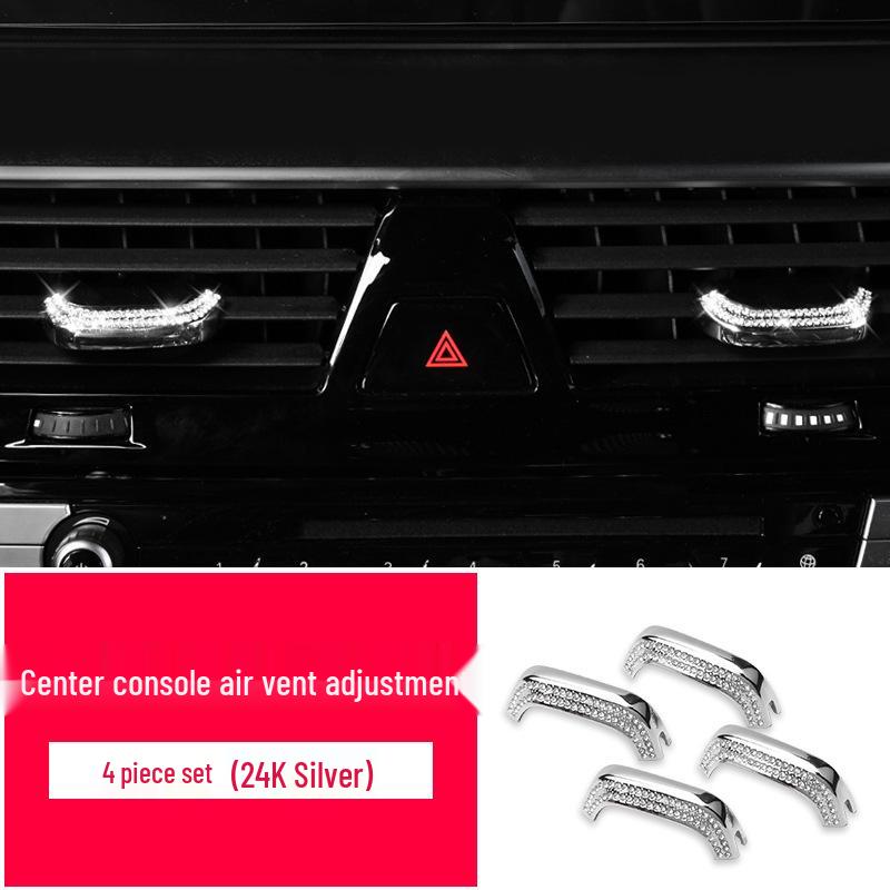 Diamond Air Vent Adjuster for BMW 5 Series (2018-2019) G30 530L Zinc Alloy
Diamond Air Vent Adjuster for BMW 5 Series (2018-2019) G30 530L Zinc Alloy