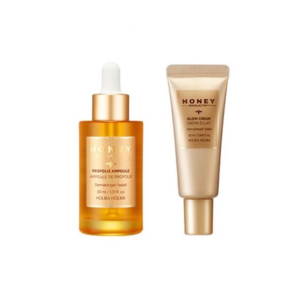 Holika Holika Honey Royal Lactin Propolis Ampoule Set Ampoule 30ml + Cream 20ml
Holika Holika Honey Royal Lactin Propolis Ampoule Set Ampoule 30ml + Cream 20ml
