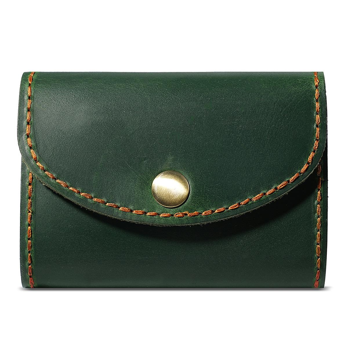 Vintage Crazy Horse Leather Card Holder for Women, Men Retro Accordion Design Snap Closure Wallet with Multi-Card Slots Unisex
Vintage Crazy Horse Leather Card Holder for Women, Men Retro Accordion Design Snap Closure Wallet with Multi-Card Slots Unisex
