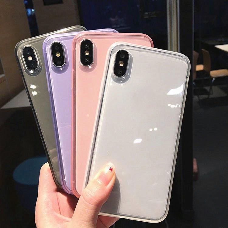 Роскошный прозрачный анти-шок кадр случае для iPhone XS XR XS Макс 8 7 6 6S плюс Мягкий ТПУ задняя крышка
Роскошный прозрачный анти-шок кадр случае для iPhone XS XR XS Макс 8 7 6 6S плюс Мягкий ТПУ задняя крышка