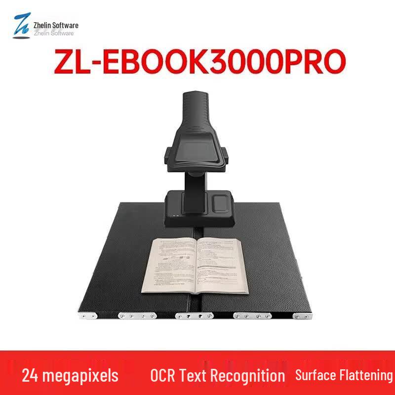 Zhelin ZL-EBOOK3000PRO A3 Document & Book Scanner CN plug (adapter included)
Zhelin ZL-EBOOK3000PRO A3 Document & Book Scanner CN plug (adapter included)