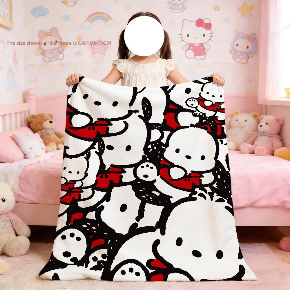 Cute cartoon PPochacco Blanket For Soft Throw Blanket for Picnic Bed Sofa Home Bedroom Cozy Warm Comfortable 75x100cm (30x40inch)
Cute cartoon PPochacco Blanket For Soft Throw Blanket for Picnic Bed Sofa Home Bedroom Cozy Warm Comfortable 75x100cm (30x40inch)