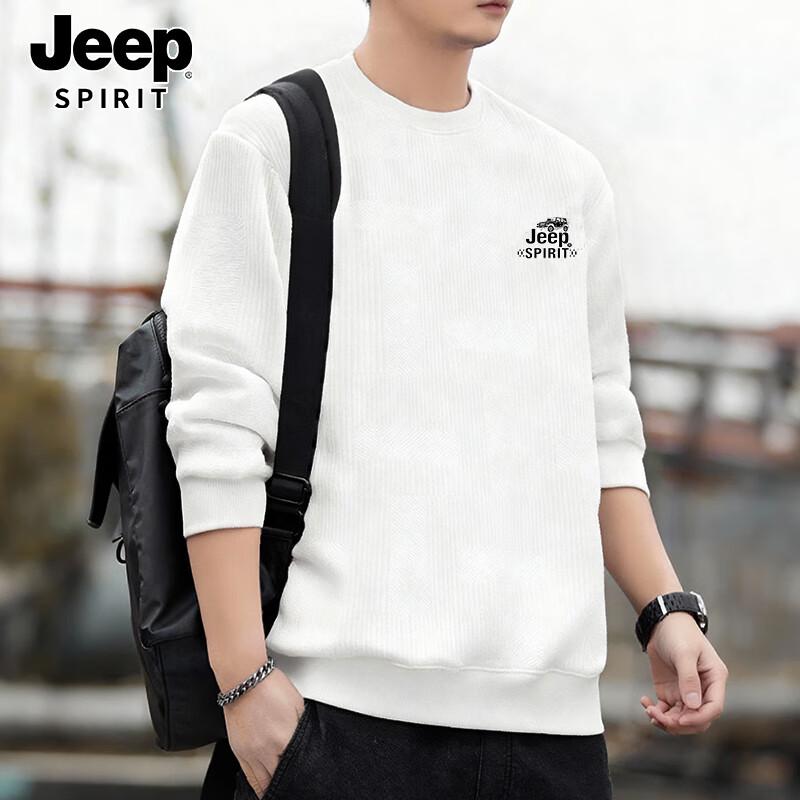 JEEP SPIRIT Men s Jacquard Long Sleeve Round Neck Pullover T-Shirt XL
JEEP SPIRIT Men s Jacquard Long Sleeve Round Neck Pullover T-Shirt XL