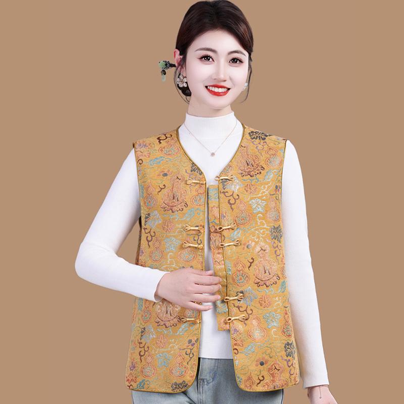 Spring & Autumn Fashion Vest for Women - Stylish Outerwear for Mid-Aged and Elderly 5XL (approximately 75-80 kg)
Spring & Autumn Fashion Vest for Women - Stylish Outerwear for Mid-Aged and Elderly 5XL (approximately 75-80 kg)