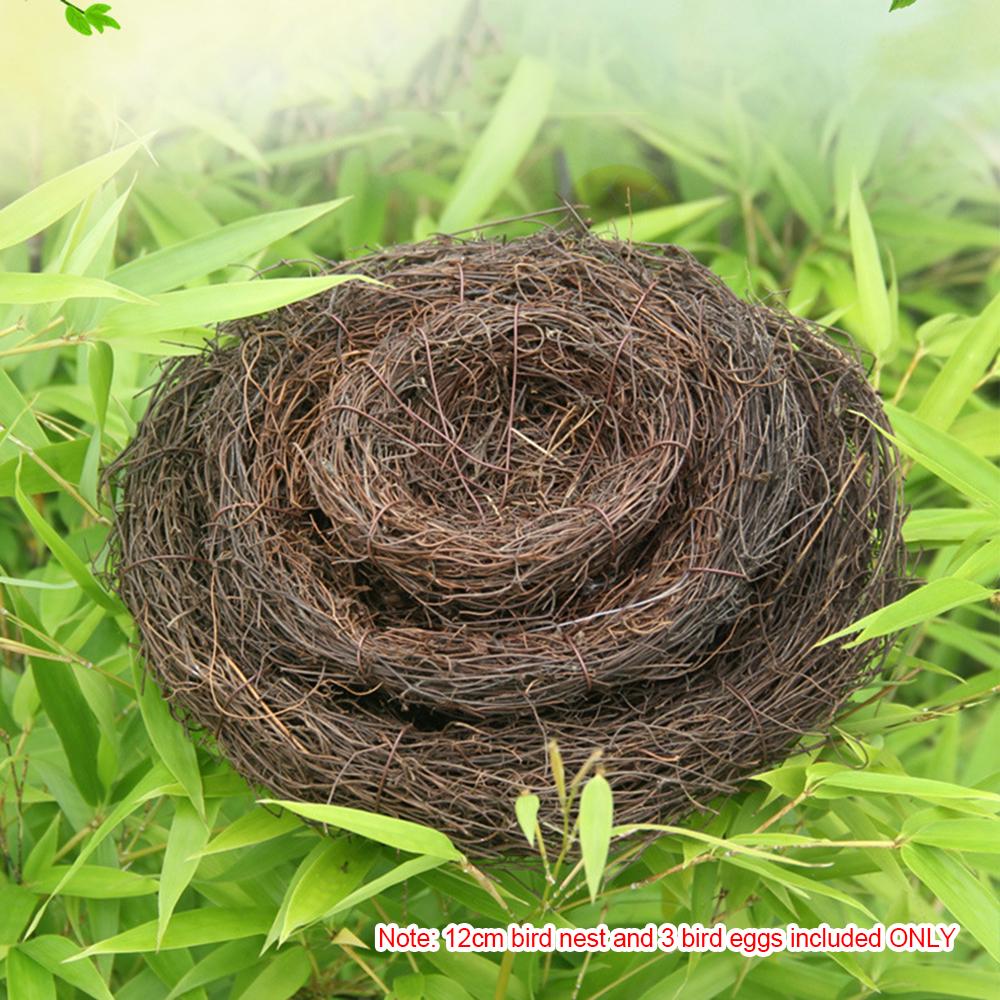 Птичье гнездо ремесел с 3 птичьи яйца ручной работы Пасха Rattan Bird House Главная Украшение Свадебное шоу
Птичье гнездо ремесел с 3 птичьи яйца ручной работы Пасха Rattan Bird House Главная Украшение Свадебное шоу