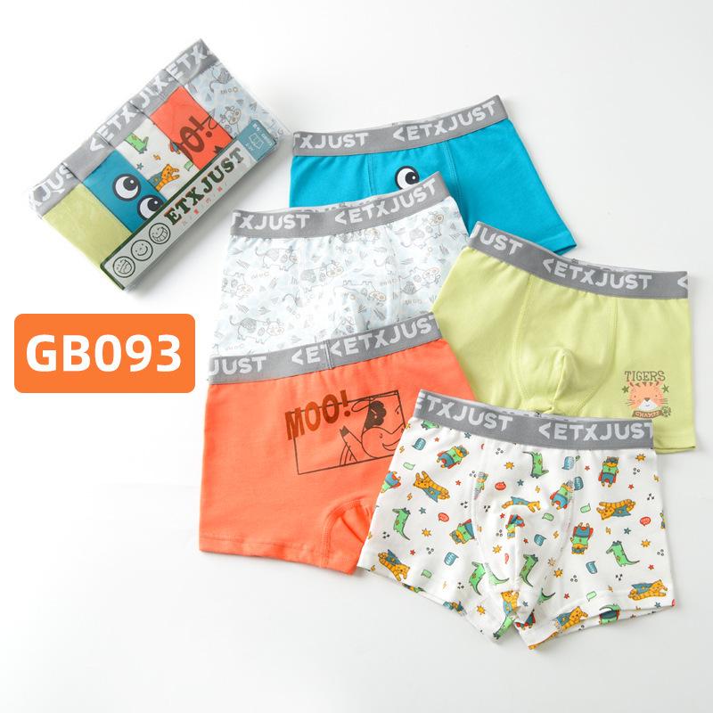 ETX Boys Cartoon Cotton Boxer Briefs – Medium & Large Student Underwear 9-10, 130cm, 20-28kg
ETX Boys Cartoon Cotton Boxer Briefs – Medium & Large Student Underwear 9-10, 130cm, 20-28kg