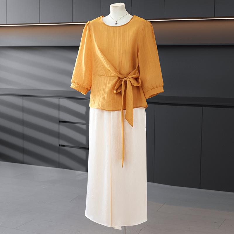 Spring & Summer Slim Fit Plus Size Suit for Middle-Aged & Elderly - Flattering, Age-Reducing Two-Piece Set XL жёлтый
Spring & Summer Slim Fit Plus Size Suit for Middle-Aged & Elderly - Flattering, Age-Reducing Two-Piece Set XL жёлтый