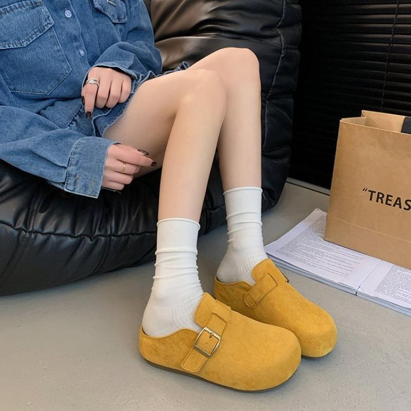 Women s Thi Heel Summer Outdoor Wear Mules f Slippers Soft Bot oes Slip-On Flats PU Material Flat Heel 35
Women s Thi Heel Summer Outdoor Wear Mules f Slippers Soft Bot oes Slip-On Flats PU Material Flat Heel 35
