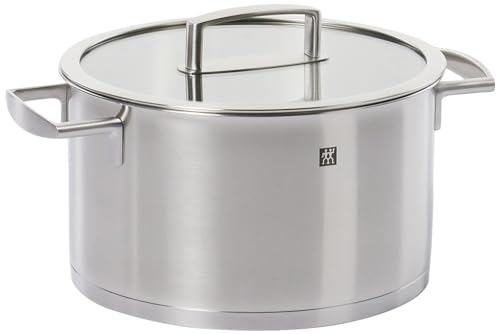 Кастрюля ZWILLING Vitality, 24 см, 6 л, Нержавеющая сталь, Глубокая, С двумя ручками, Трехслойное дно, Совместима с индукцией, Можно мыть в посудомоечной машине [Официальный Ja
Кастрюля ZWILLING Vitality, 24 см, 6 л, Нержавеющая сталь, Глубокая, С двумя ручками, Трехслойное дно, Совместима с индукцией, Можно мыть в посудомоечной машине [Официальный Ja