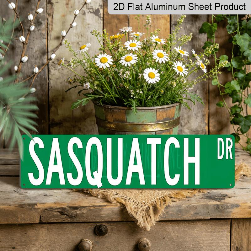 15.7×3.94inch Metal Wall Art Sign Featuring Sasquatch -Waterproof, Aluminum Decorative Sign, Rustic Green Road Sign with White Text, Ideal for Home 40cm x 10cm
15.7×3.94inch Metal Wall Art Sign Featuring Sasquatch -Waterproof, Aluminum Decorative Sign, Rustic Green Road Sign with White Text, Ideal for Home 40cm x 10cm
