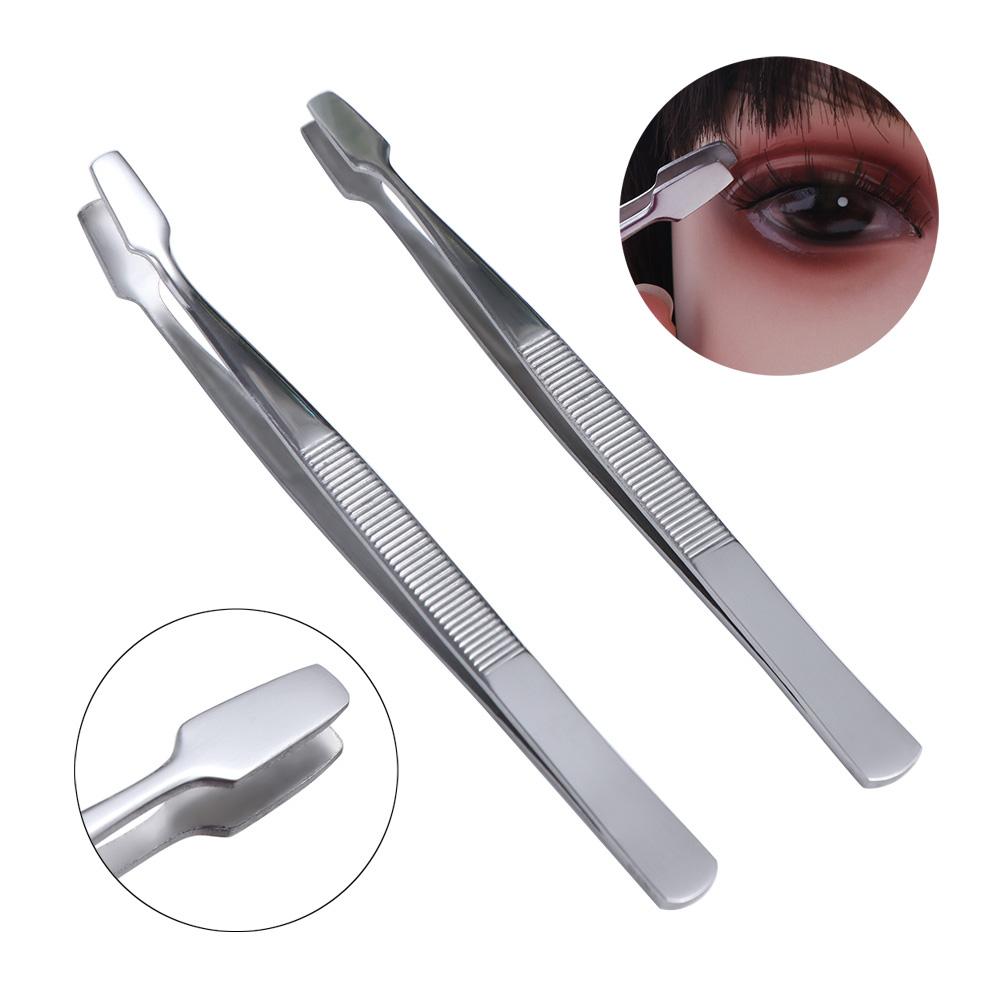 Professional Flat Mouth Eyelashes Tweezers False Eyelashes Applicator Eyelash Grafting Elbow
Professional Flat Mouth Eyelashes Tweezers False Eyelashes Applicator Eyelash Grafting Elbow
