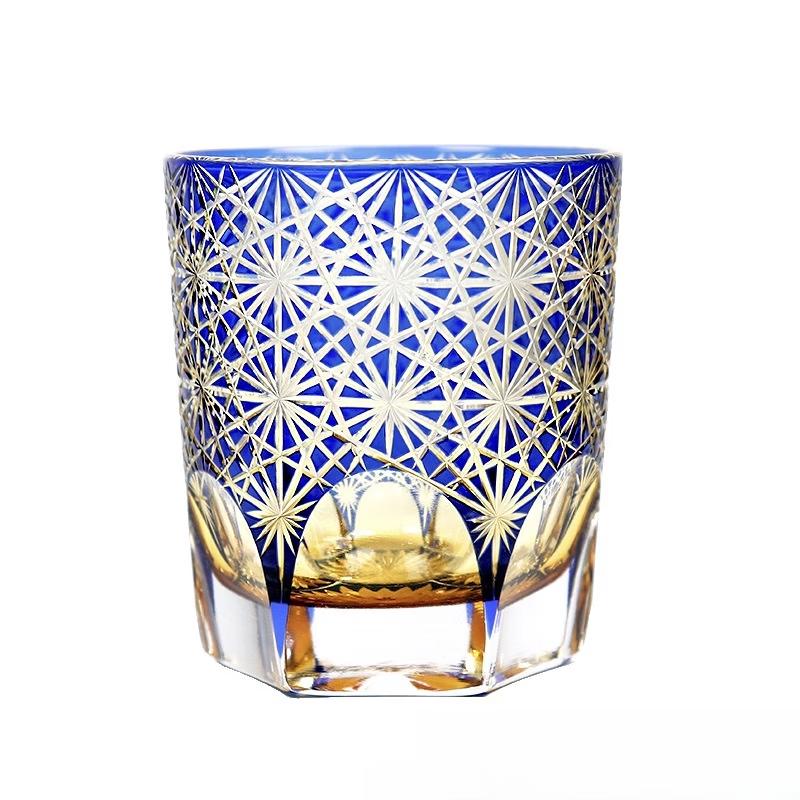 Edo Kiriko Blue Daisy Crystal Glass Set
Edo Kiriko Blue Daisy Crystal Glass Set