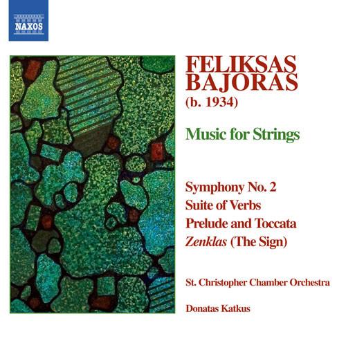CD FELIKSAS BAJORAS - ST. CHRISTOPHER - Music For Strings 8570408 Naxos 2007 Europe Classical Used
CD FELIKSAS BAJORAS - ST. CHRISTOPHER - Music For Strings 8570408 Naxos 2007 Europe Classical Used