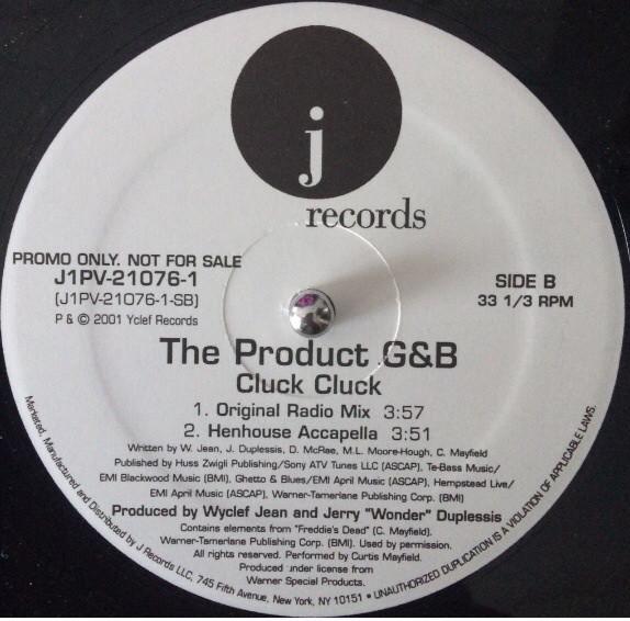 12inch Record PRODUCT G&B - Cluck Cluck J1PV210761PROMO J Records 2001 US Rap & Hip-Hop/R&B Used
12inch Record PRODUCT G&B - Cluck Cluck J1PV210761PROMO J Records 2001 US Rap & Hip-Hop/R&B Used