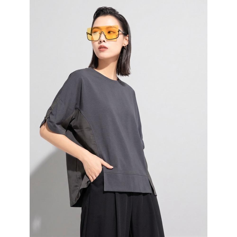 DIMANAF 2026 Women T-Shirt Zipper Female Solid O-Neck Cotton Loose Short Sleeve Tops&Tees One Size
DIMANAF 2026 Women T-Shirt Zipper Female Solid O-Neck Cotton Loose Short Sleeve Tops&Tees One Size
