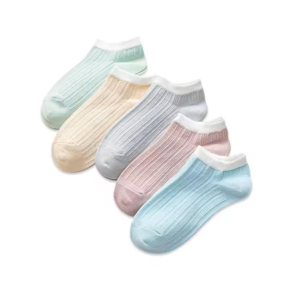 5 Pairs Thin Short Socks Multicolor Ankle Socks New Socks Women
5 Pairs Thin Short Socks Multicolor Ankle Socks New Socks Women