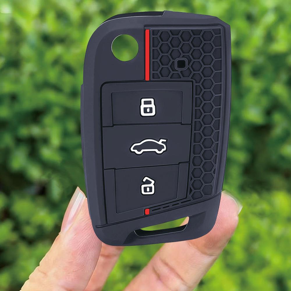New Keychain Car Key Cover Case Silicone Shell For VW Golf 7 MK7 VII Tiguan Polo Skoda Octavia A7 Kodiaq Seat Ateca Leon чёрный
New Keychain Car Key Cover Case Silicone Shell For VW Golf 7 MK7 VII Tiguan Polo Skoda Octavia A7 Kodiaq Seat Ateca Leon чёрный