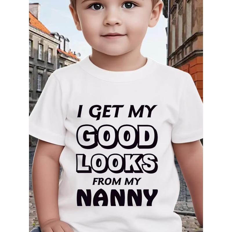 European sizes Cute Letter I GET MY GOOD Stylish Parent-Child T-Shirt, New Kawaii Round Neck Short-Sleeve Top 164cm білий
European sizes Cute Letter I GET MY GOOD Stylish Parent-Child T-Shirt, New Kawaii Round Neck Short-Sleeve Top 164cm білий
