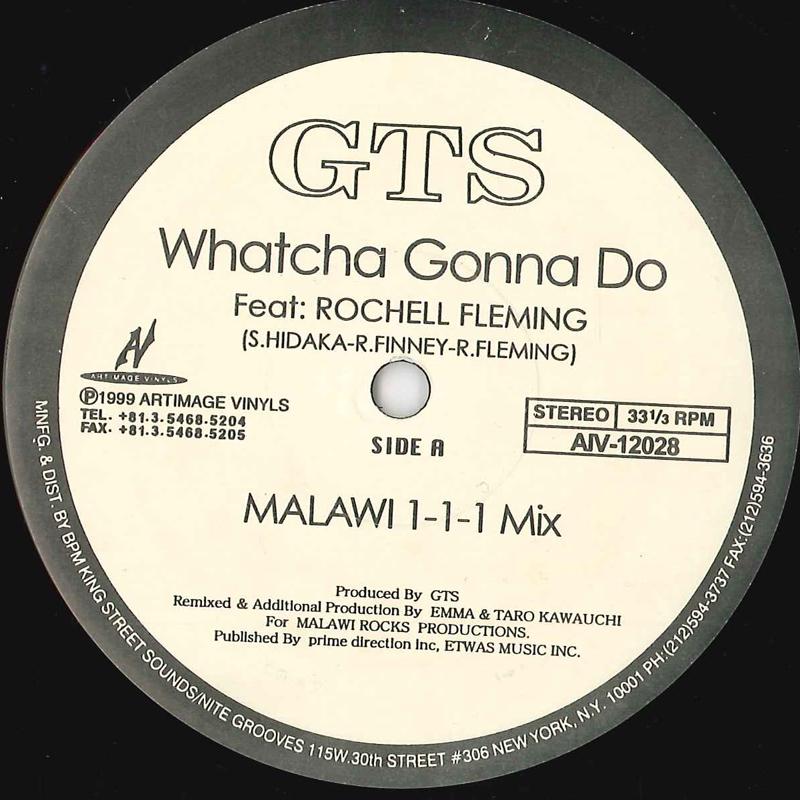 12inch Record GTS - Whatcha Gonna Do AIV12028 ARTIMAGE VINYLS 1999 Japan Dance & Electronica Used
12inch Record GTS - Whatcha Gonna Do AIV12028 ARTIMAGE VINYLS 1999 Japan Dance & Electronica Used