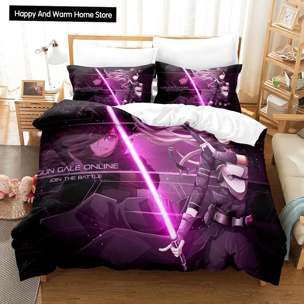 Japan Cartoon Bed Linen Anime Sword Art Online Bedding Sets Polyester 3D Gift For Boys Twin Single Queen King Size Duvet Covers EU Single(135*200cm)3pcs
Japan Cartoon Bed Linen Anime Sword Art Online Bedding Sets Polyester 3D Gift For Boys Twin Single Queen King Size Duvet Covers EU Single(135*200cm)3pcs