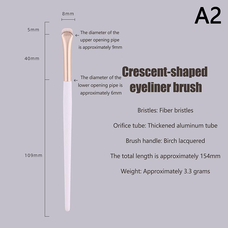 1 шт. Кисть для подводки Crescent Нарисуйте подводку для глаз, контур век, инструменты для макияжа, улучшенная полукруглая кисть-лезвие для макияжа подводки для глаз, тонкая
1 шт. Кисть для подводки Crescent Нарисуйте подводку для глаз, контур век, инструменты для макияжа, улучшенная полукруглая кисть-лезвие для макияжа подводки для глаз, тонкая