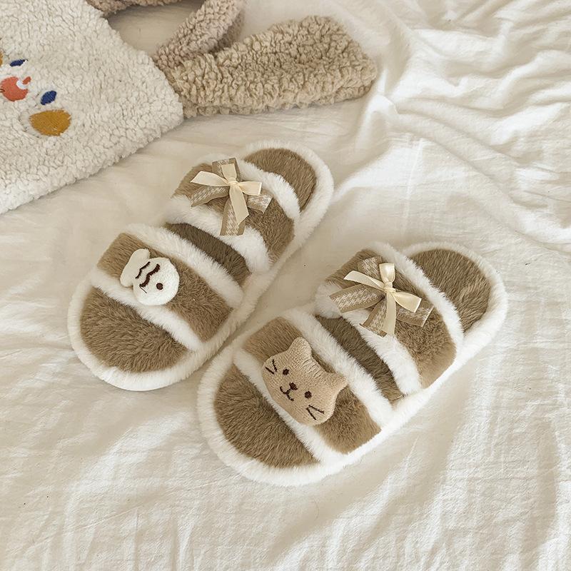 Fashion color matching cute cartoon fluffy slippers women s 2025 autumn and winter new outer wear home indoor cotton slippers shoes 41 хаки
Fashion color matching cute cartoon fluffy slippers women s 2025 autumn and winter new outer wear home indoor cotton slippers shoes 41 хаки