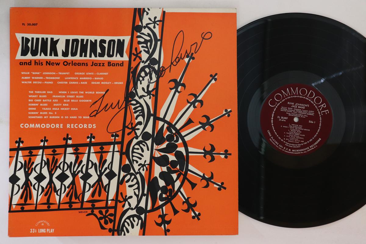 LP Record BUNK JOHNSON - Bunk Johnson And His New Orleans Ja FL30007 COMMODORE US Jazz Used
LP Record BUNK JOHNSON - Bunk Johnson And His New Orleans Ja FL30007 COMMODORE US Jazz Used