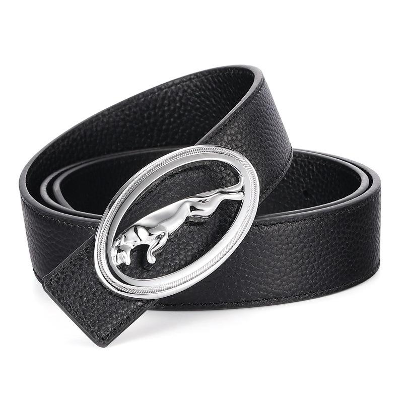 Genuine leather plate buckle belt company will souvenir gift belt custom custom smooth buckle belt 105-125cm
Genuine leather plate buckle belt company will souvenir gift belt custom custom smooth buckle belt 105-125cm