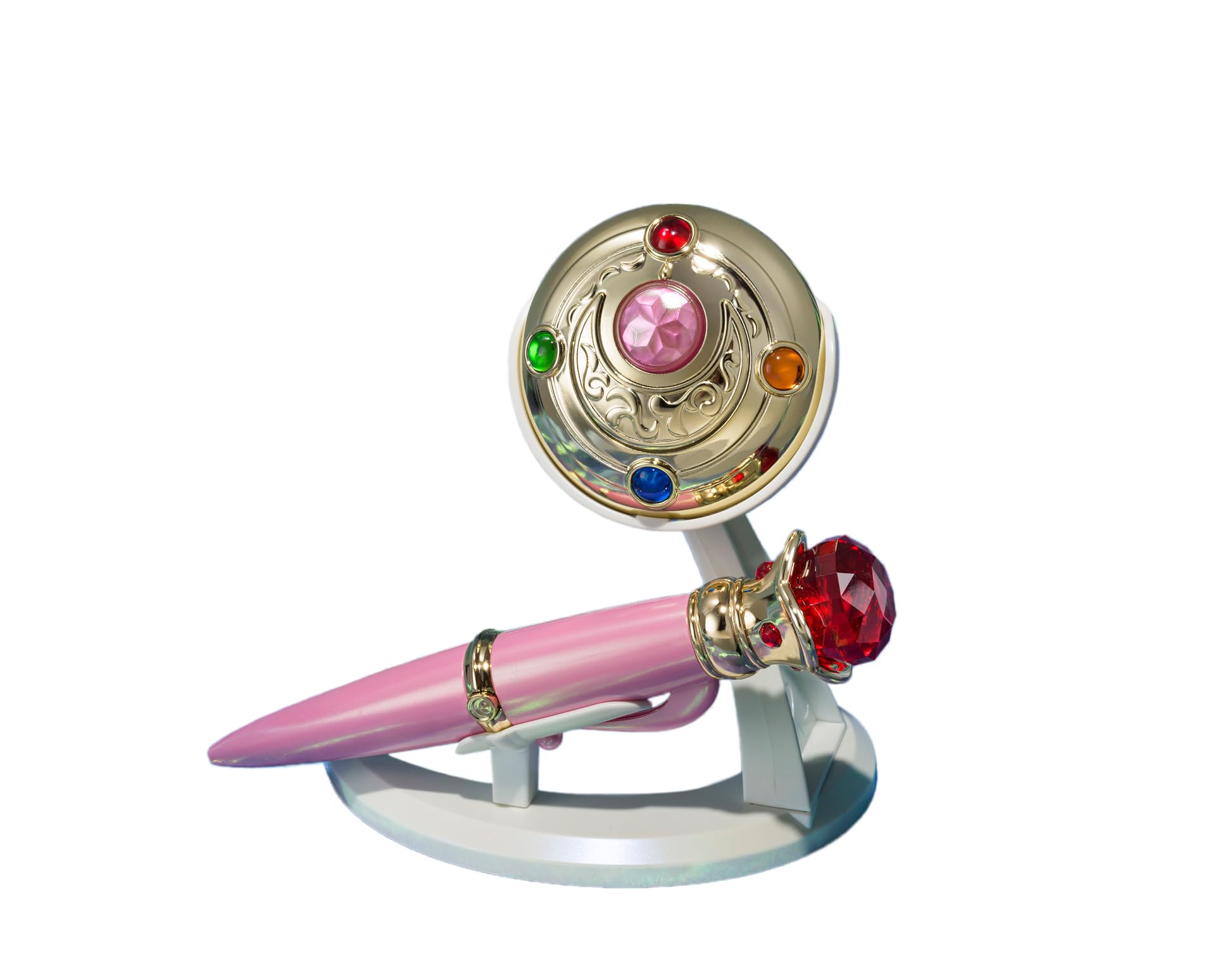 TAMASHII NATIONS - Sailor Moon - Transformation Brooch & Disguise Pen Set - Brilliant Color Edition - Bandai Spirits PROPLICA
TAMASHII NATIONS - Sailor Moon - Transformation Brooch & Disguise Pen Set - Brilliant Color Edition - Bandai Spirits PROPLICA