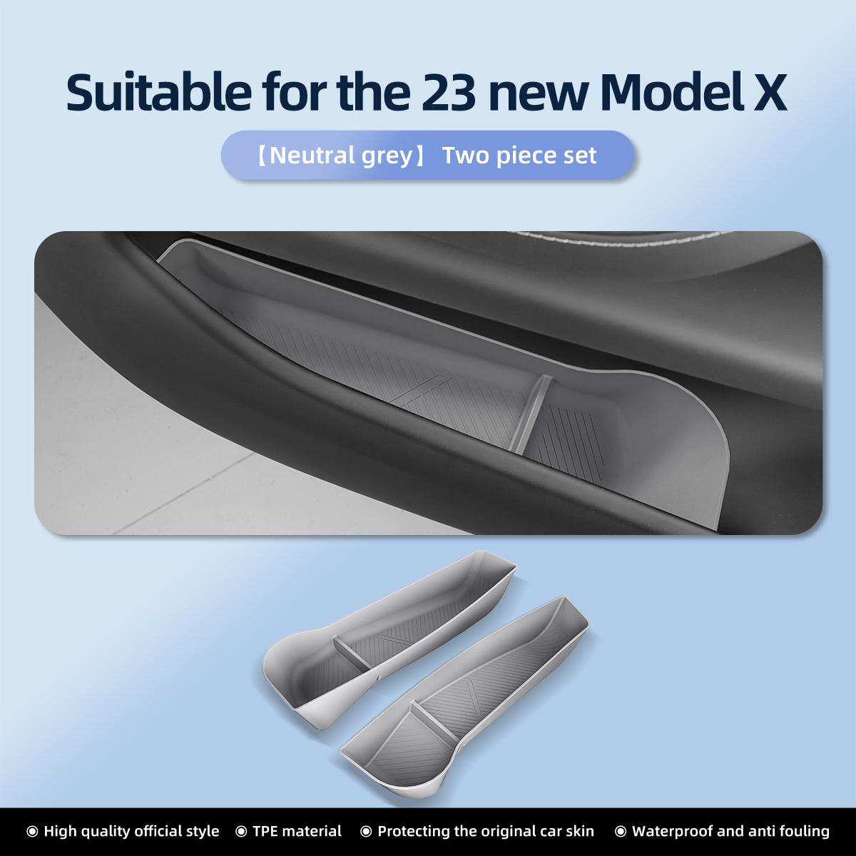 Car Door Side Storage Box For Tesla Model X S 2026-2026 TPE Gate Slot Anti Dirty Storage Organizer Tidying Car Accessories
Car Door Side Storage Box For Tesla Model X S 2026-2026 TPE Gate Slot Anti Dirty Storage Organizer Tidying Car Accessories