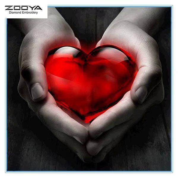 ZOOYA DIY 5D Полный дрель Алмазная картина Рука RedHeart Вышивка Крестом Мозаика Домашний Декор Подарок
ZOOYA DIY 5D Полный дрель Алмазная картина Рука RedHeart Вышивка Крестом Мозаика Домашний Декор Подарок