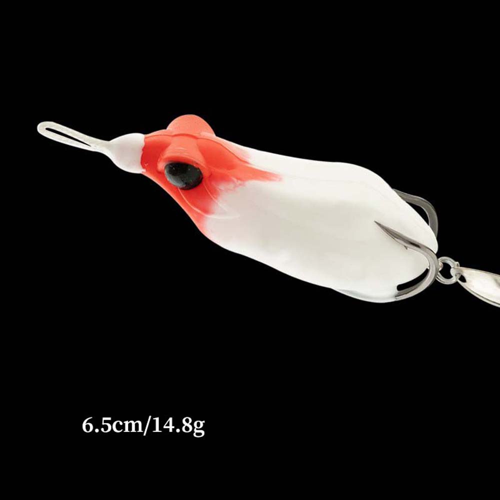 Weedless Topwater Frog Lure 6.5cm 14.8g with Metal Jig Spoon Hook for Bass Snakehead Pike in Heavy Cover Saltwater Freshwater 260319 6.5cm 14.8g колір старого дерева
Weedless Topwater Frog Lure 6.5cm 14.8g with Metal Jig Spoon Hook for Bass Snakehead Pike in Heavy Cover Saltwater Freshwater 260319 6.5cm 14.8g колір старого дерева