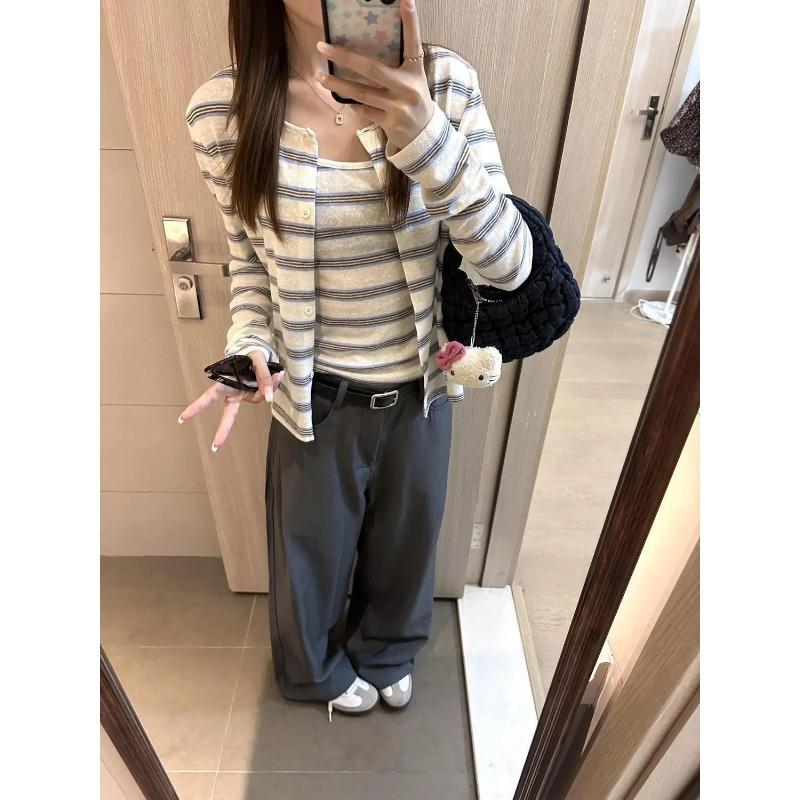 Korean Campus Style Long-sleeved T-shirt for Women Super Popular Top S синий
Korean Campus Style Long-sleeved T-shirt for Women Super Popular Top S синий