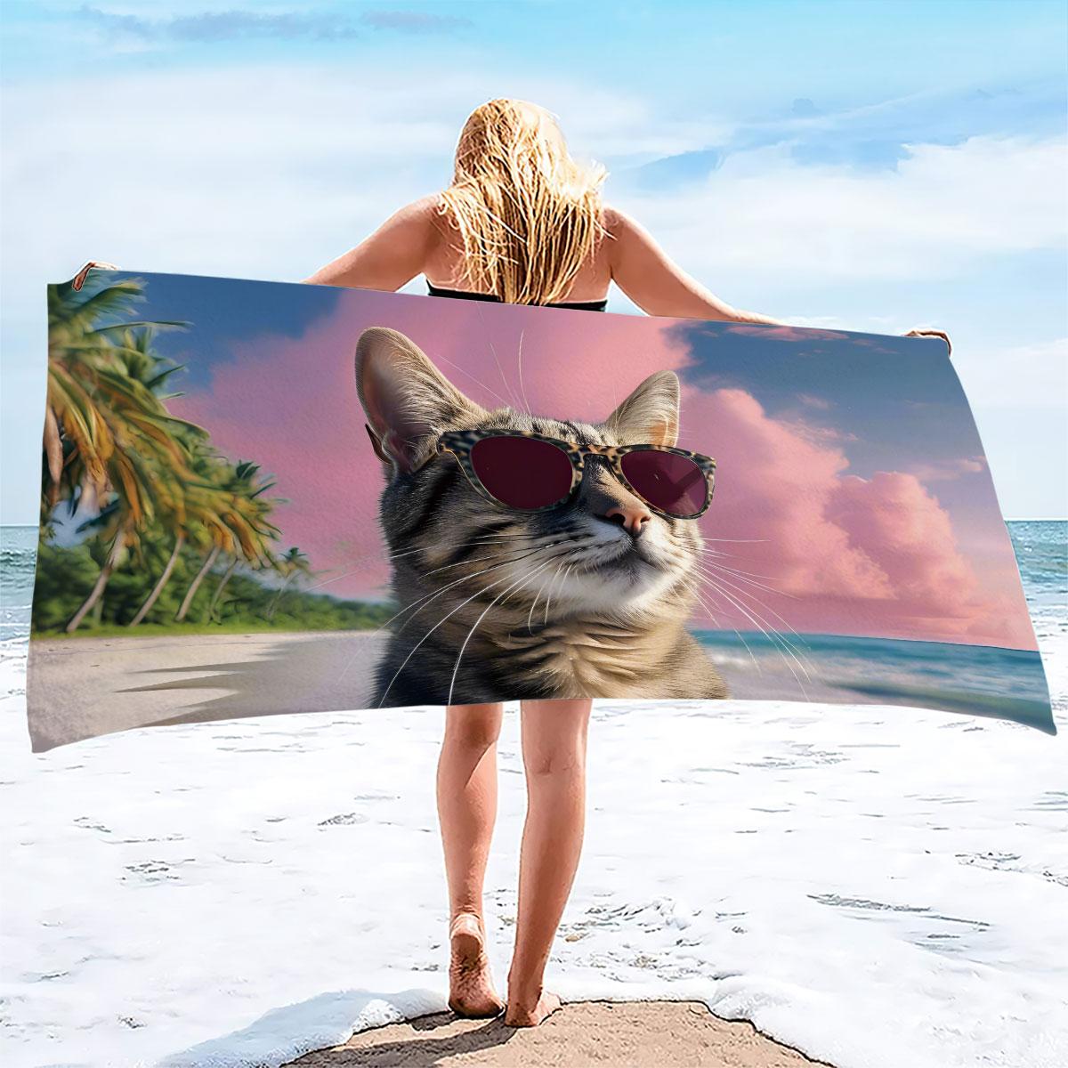 1pc cat Print Towel Sports Quick-Drying Absorbent Camping Towel Soft Lightweight Gym Swimming Yoga Beach Towel W30*H60(CM)
1pc cat Print Towel Sports Quick-Drying Absorbent Camping Towel Soft Lightweight Gym Swimming Yoga Beach Towel W30*H60(CM)