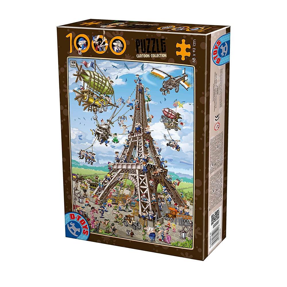 1000 Piece Jigsaw Puzzle Cartoon The Construction of the Eiffel Tower D-Toys 61218-CC11 Collection 47×68cm
1000 Piece Jigsaw Puzzle Cartoon The Construction of the Eiffel Tower D-Toys 61218-CC11 Collection 47×68cm