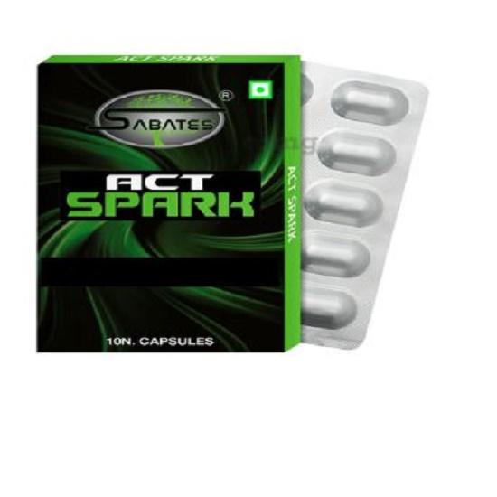 Sabates Act Spark for Men Capsule 10 capsules 
Sabates Act Spark for Men Capsule 10 capsules