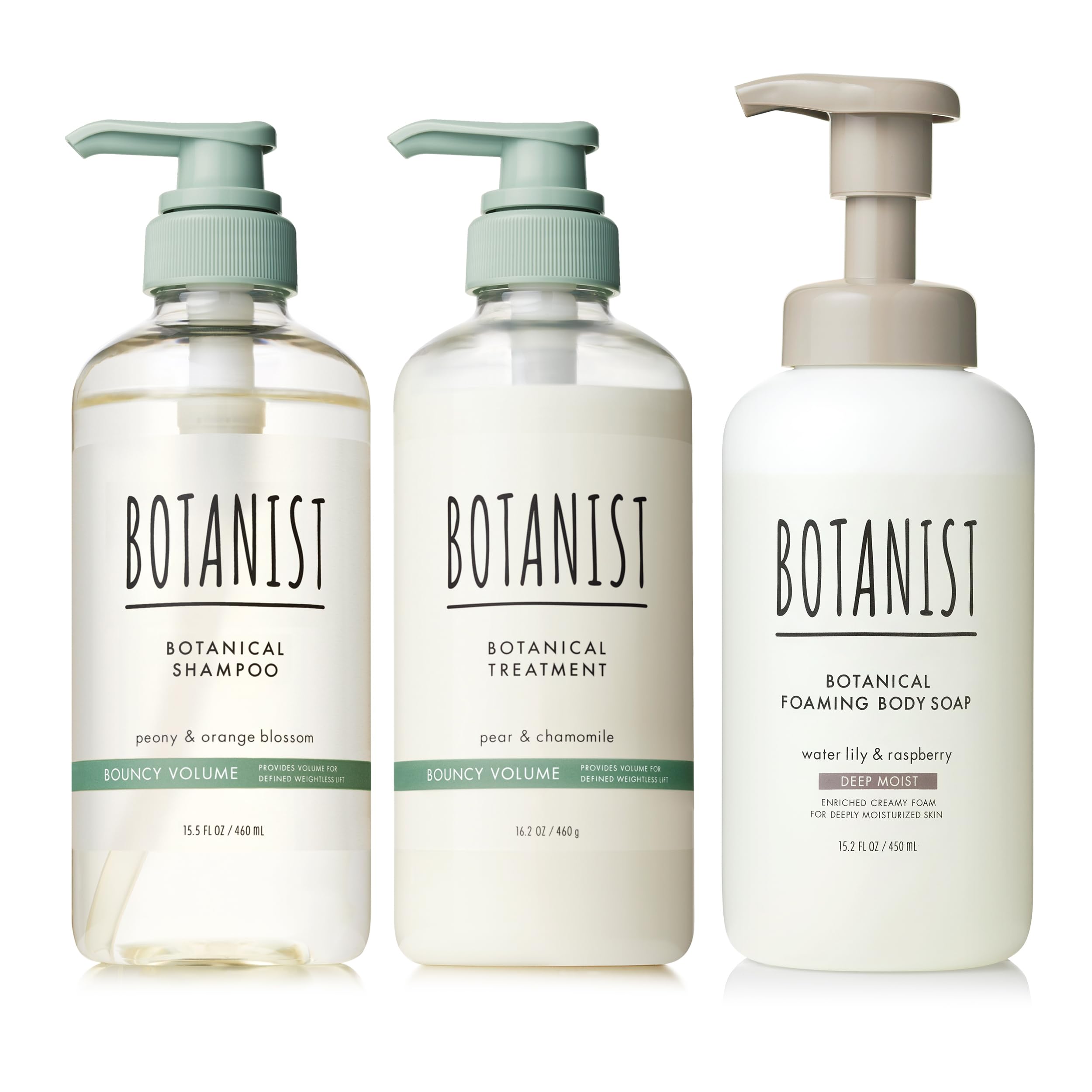 BOTANIST Шампунь-пена для тела, набор из 3 предметов, придающий объем и глубокое увлажнение
BOTANIST Шампунь-пена для тела, набор из 3 предметов, придающий объем и глубокое увлажнение